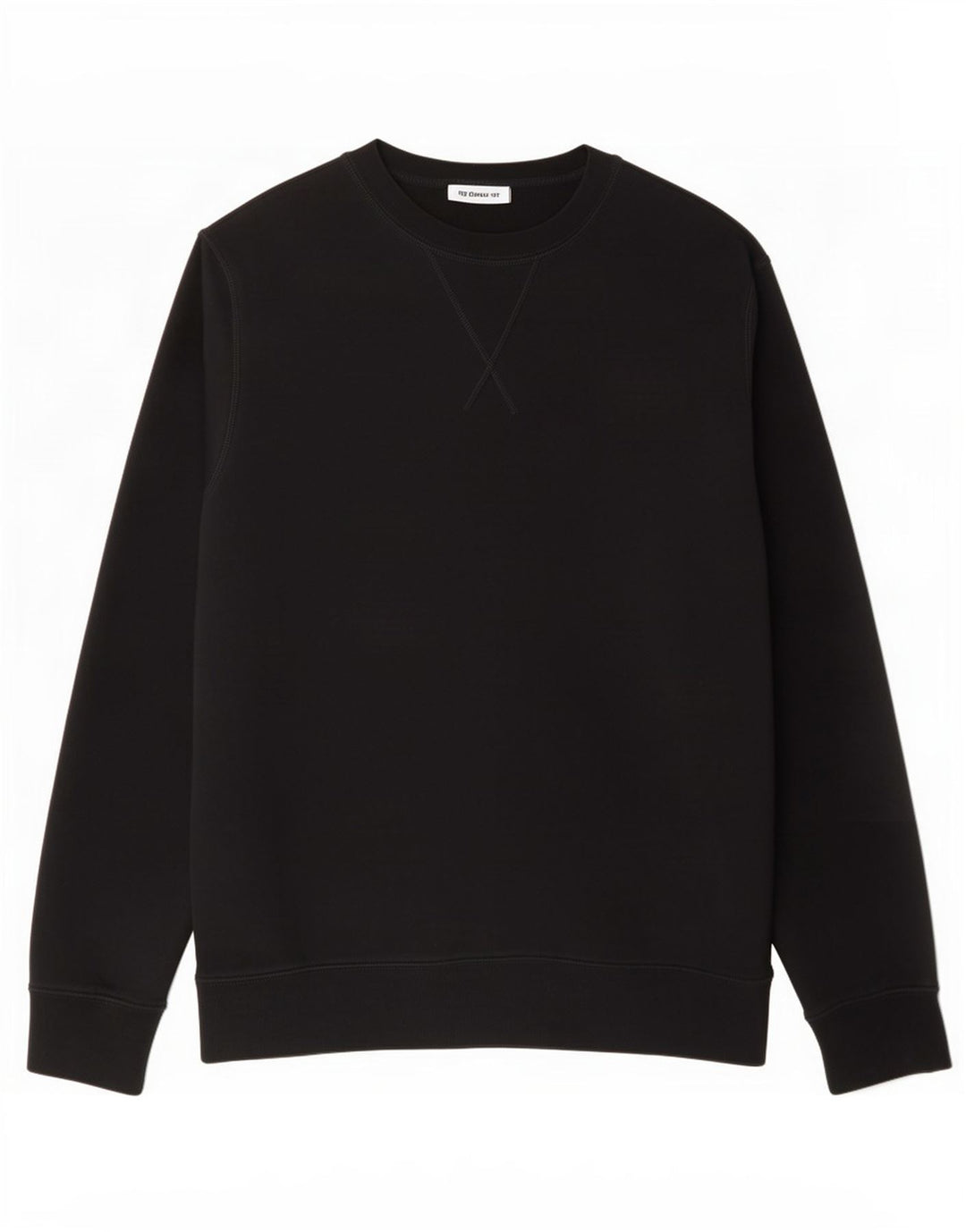 Marks & Spencer Mens Regular Fit Sweatshirt Jumper Medium Black Cotton