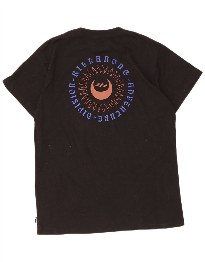 Billabong Mens Graphic T-Shirt Top Medium Black Cotton