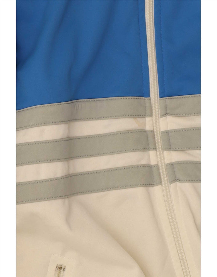 panatta Mens Tracksuit Top Jacket IT 54 XL Blue Colourblock Polyamide