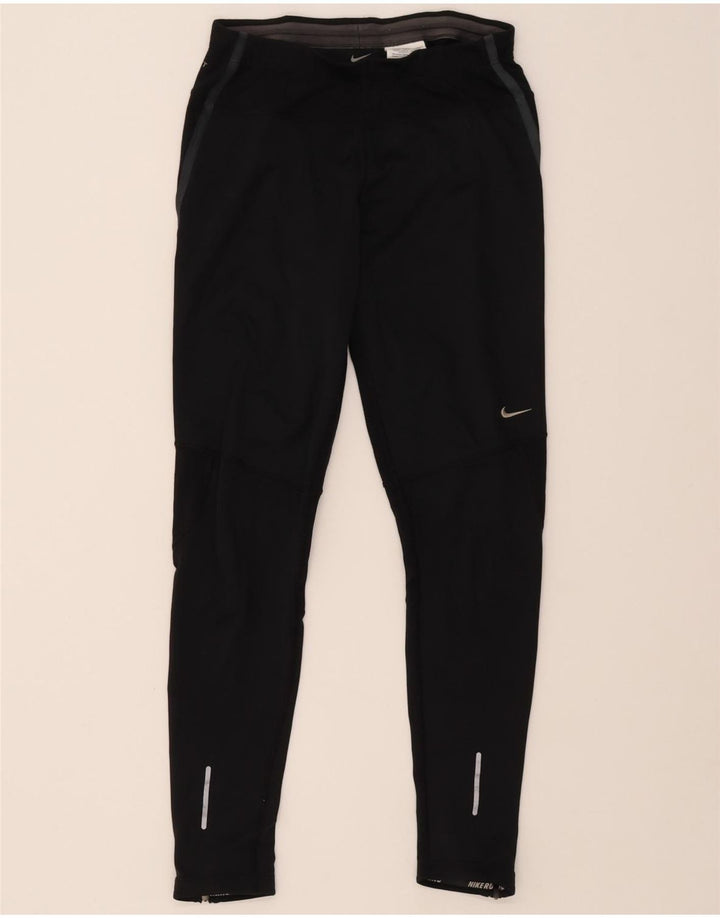NIKE Womens Dri Fit Leggings UK 6 XS Black Polyester Vintage Nike and Second-Hand Nike from Messina Hembry 