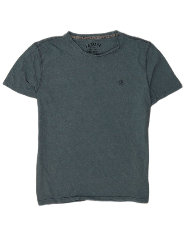 Fat Face Mens T-Shirt Top Large Green Cotton