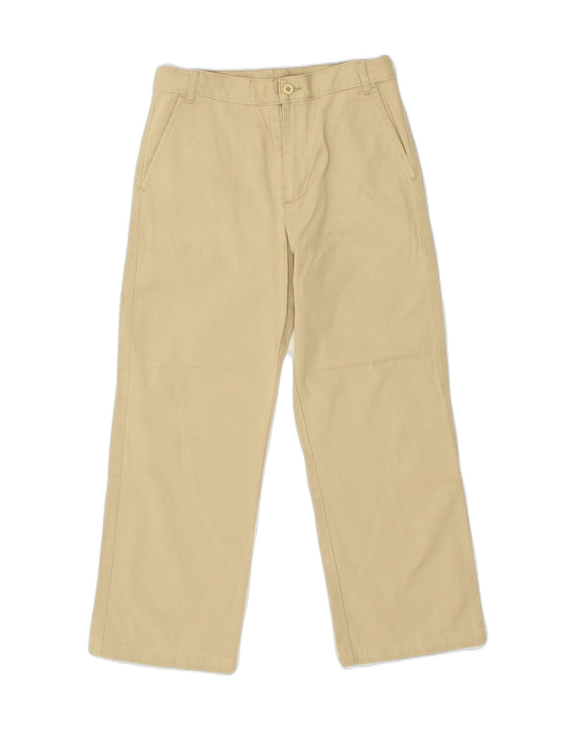 BENETTON Boys Straight Chino Trousers 11-12 Years XL W28 L24 Beige Cotton | Vintage Benetton | Thrift | Second-Hand Benetton | Used Clothing | Messina Hembry 