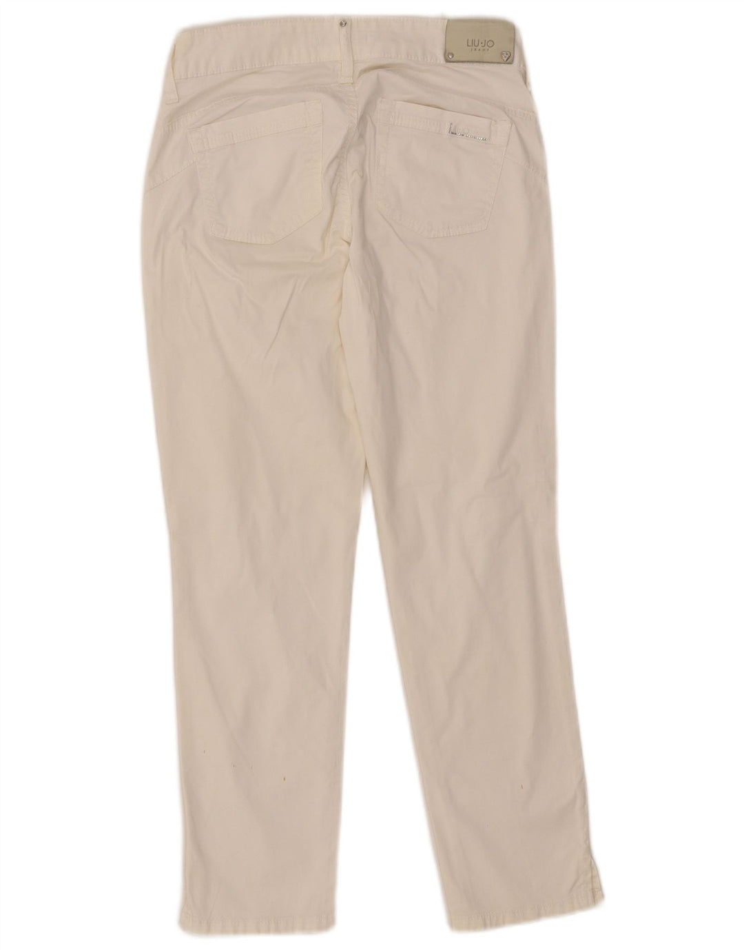 Liu Jo Womens Slim Jeans W28 L26 White Cotton
