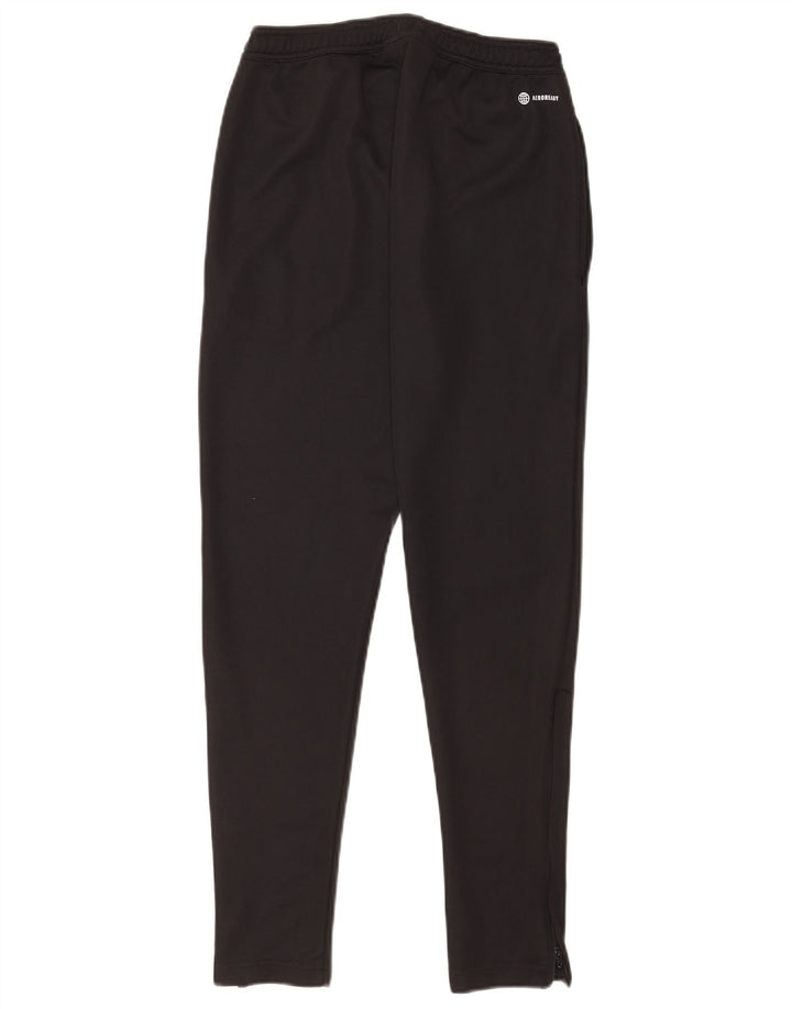 Adidas Mens Tracksuit Trousers Small Black Polyester Sports