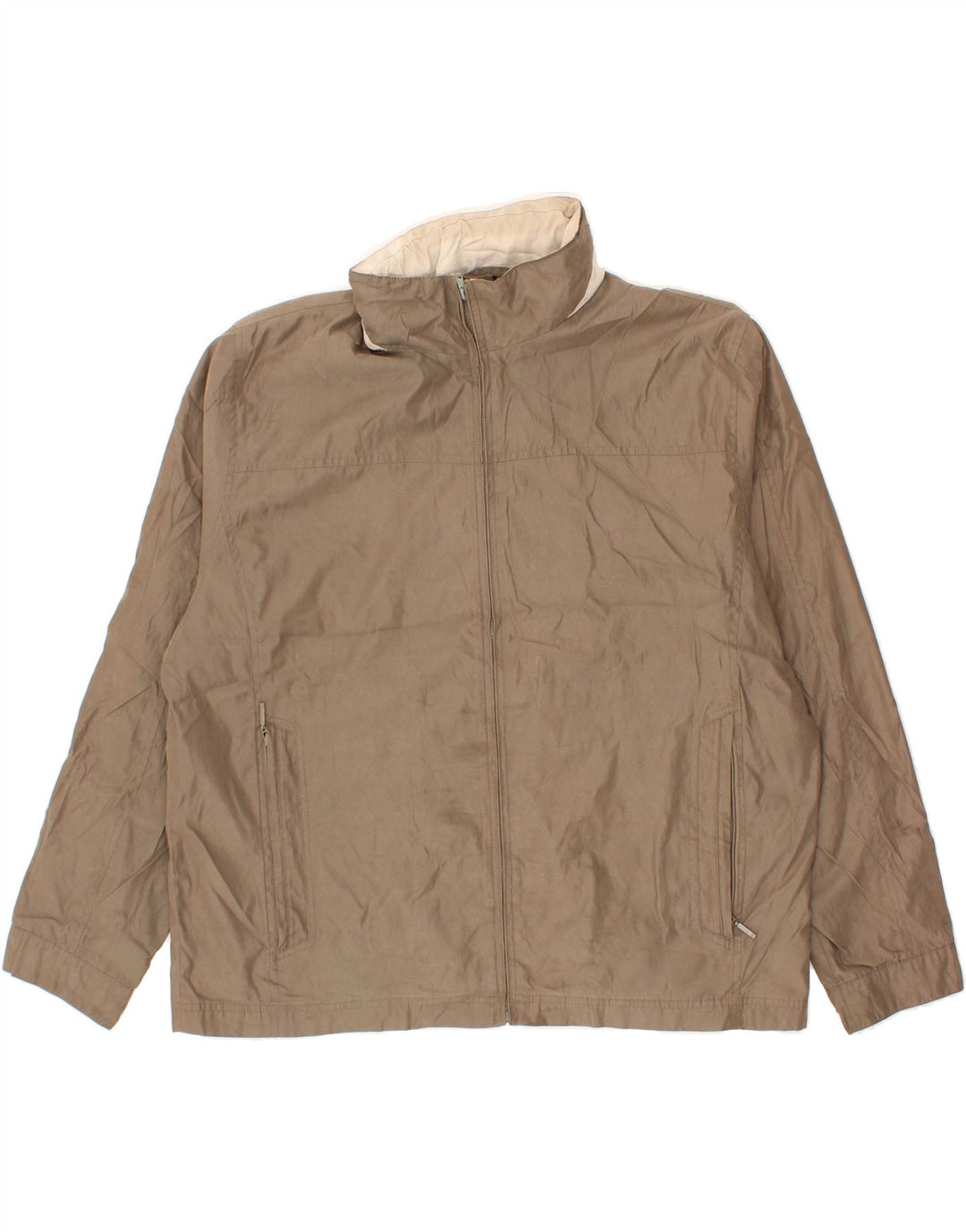 LONDON FOG Mens Rain Jacket UK 42 XL Grey Polyester Vintage London Fog and Second-Hand London Fog from Messina Hembry 