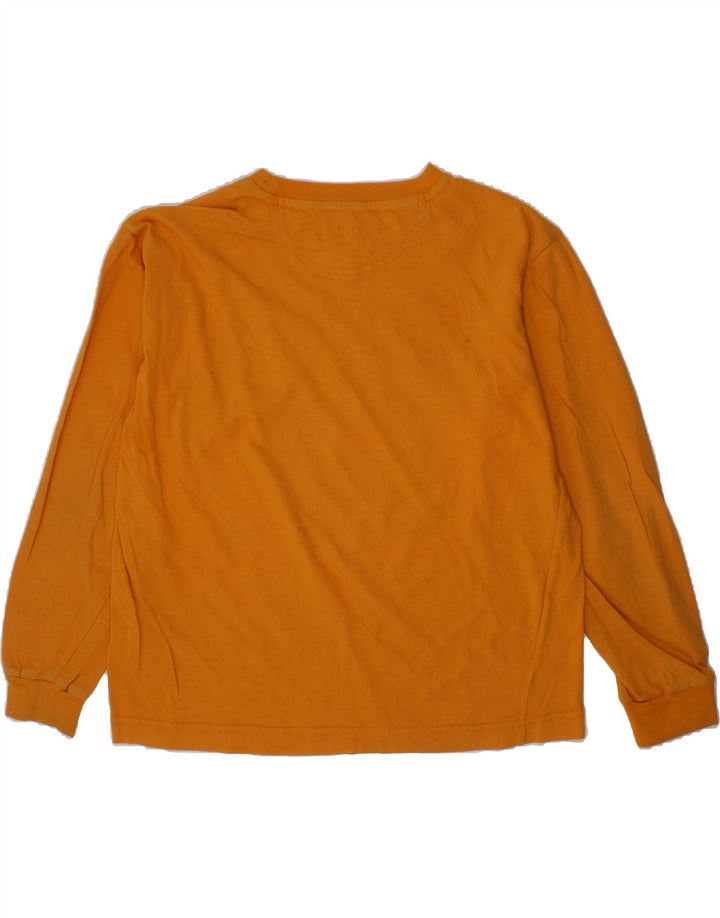 CHAMPION Boys New York Graphic Top Long Sleeve 9-10 Years Medium  Yellow Vintage Champion and Second-Hand Champion from Messina Hembry 