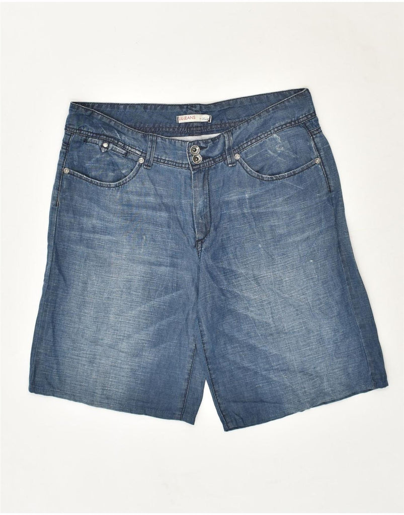 LIU JO Womens Denim Shorts W31 Medium Blue Cotton | Vintage Liu Jo | Thrift | Second-Hand Liu Jo | Used Clothing | Messina Hembry 