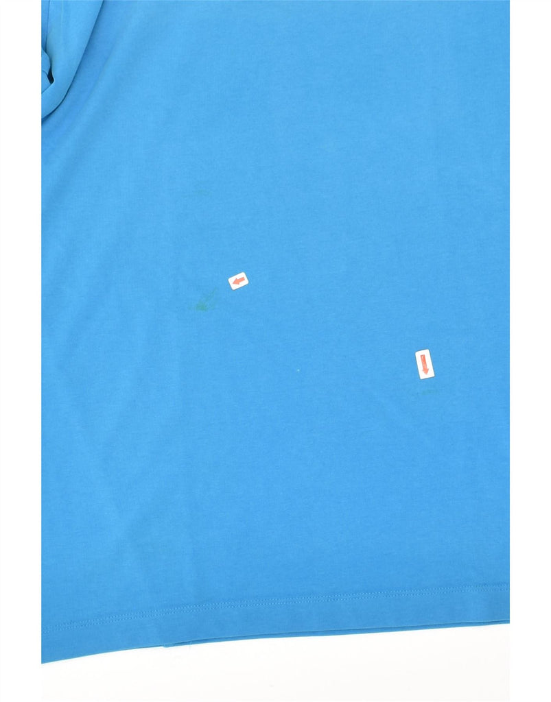 ADIDAS Mens Clima 365 T-Shirt Top Medium Blue Cotton | Vintage Adidas | Thrift | Second-Hand Adidas | Used Clothing | Messina Hembry 
