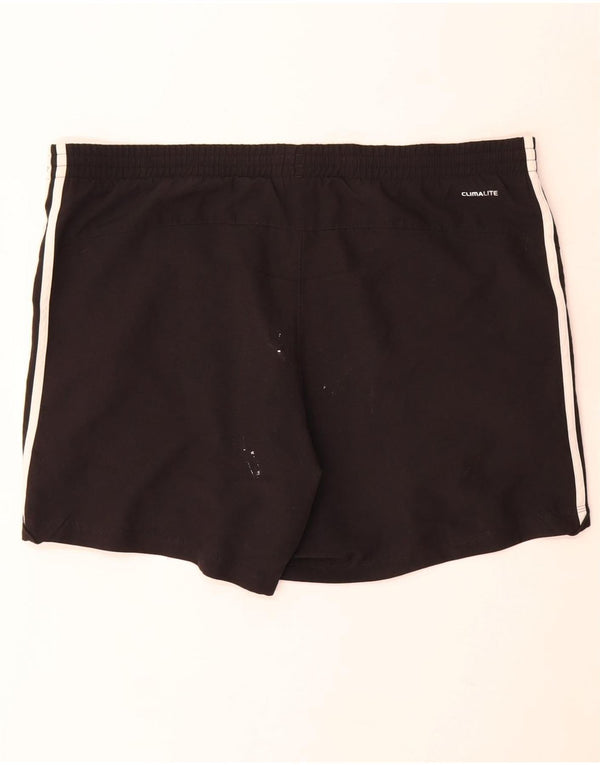 Adidas Mens Climalite Sport Shorts Large Black Polyester