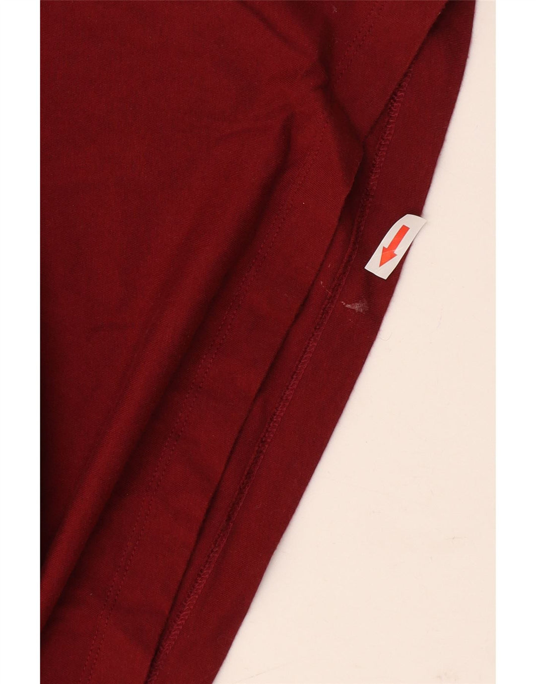 Nike Mens T-Shirt Top Small Burgundy Cotton