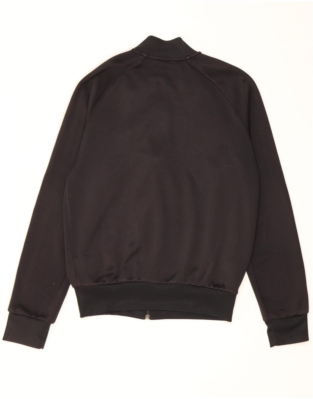 Adidas Mens Tracksuit Top Jacket Small Black Polyester