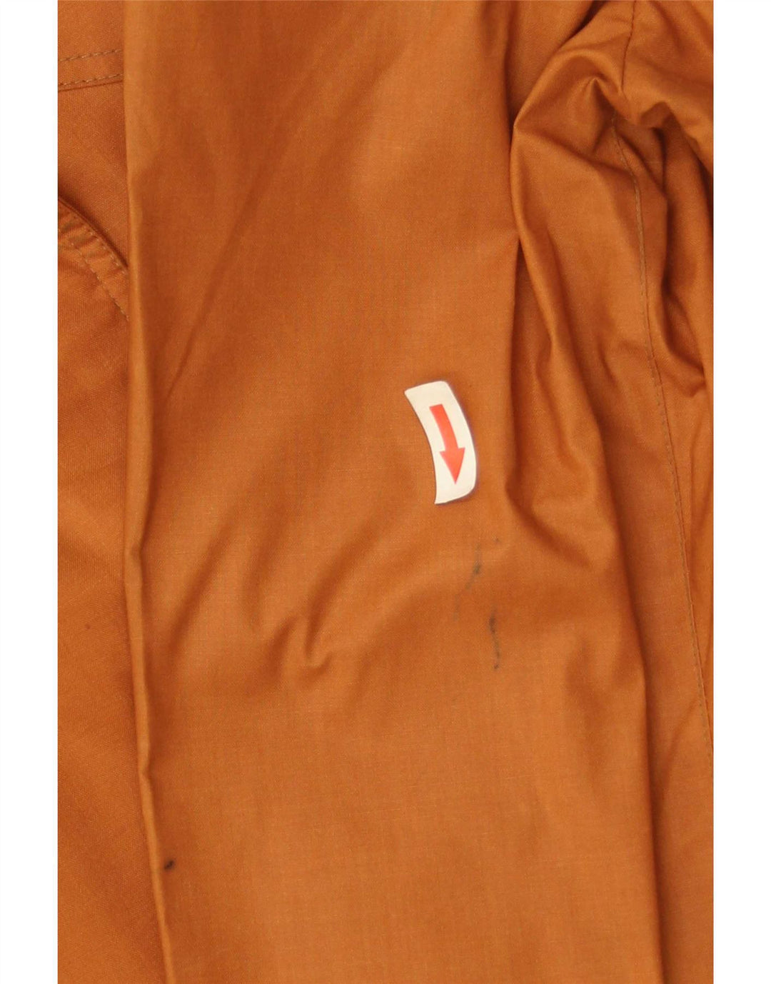 Ballarini Womens Overcoat UK 14 Medium Orange Polyester