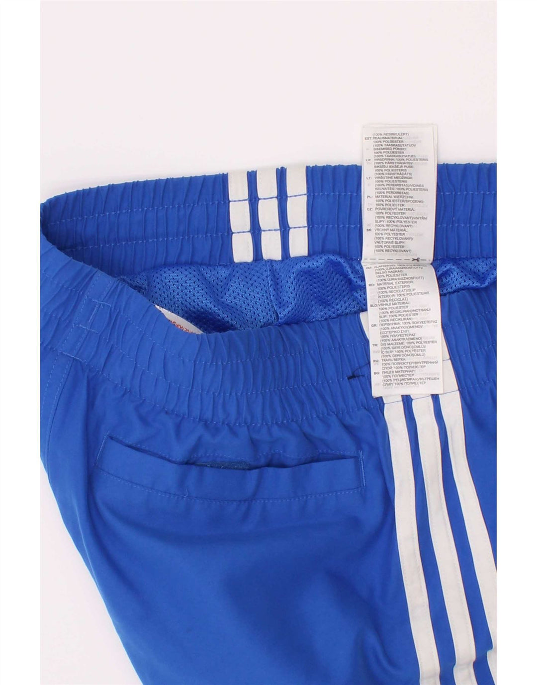 Adidas Boys Swimming Shorts 12-13 Years Blue Polyester