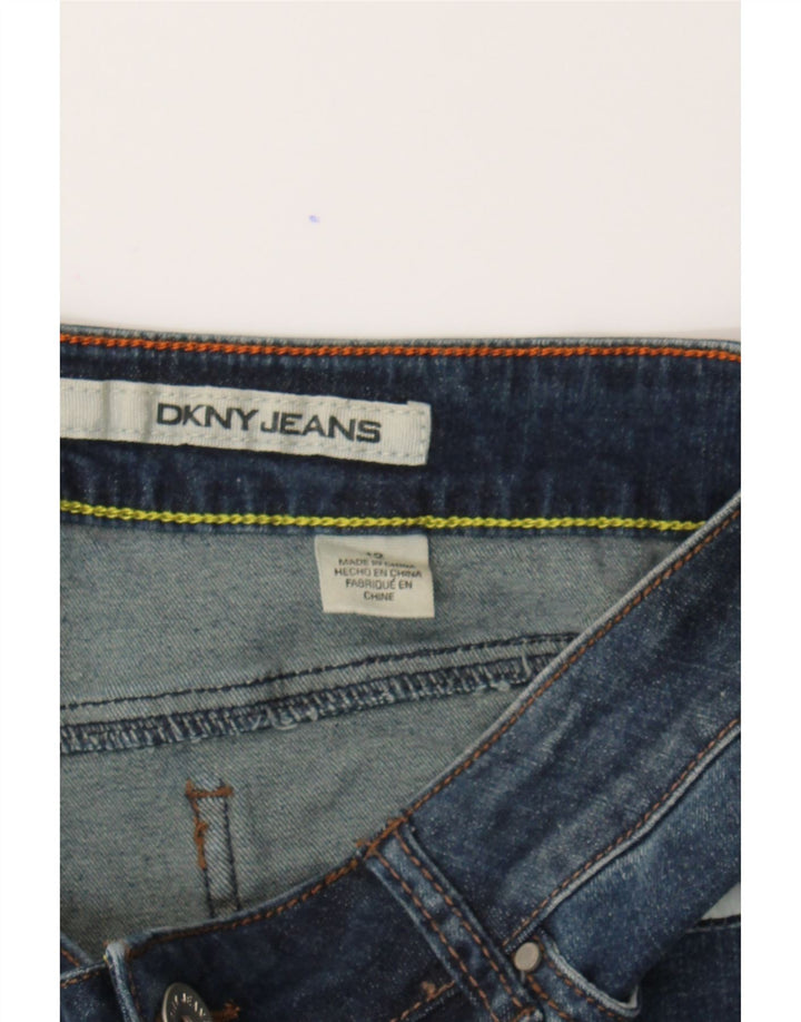 DKNY Womens Denim Shorts US 12 Large W34 Blue Cotton Vintage Dkny and Second-Hand Dkny from Messina Hembry 