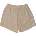 ADIDAS Womens Climalite Sport Shorts UK 12/14 Medium Beige Polyester Vintage Adidas and Second-Hand Adidas from Messina Hembry 