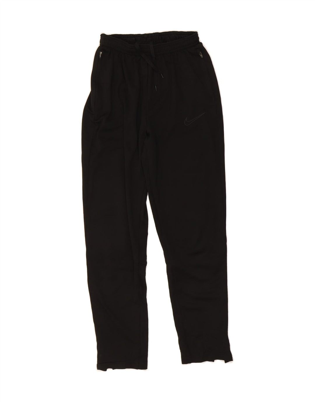NIKE Boys Dri Fit Tracksuit Trousers 13-14 Years XL Black Polyester Vintage Nike and Second-Hand Nike from Messina Hembry 