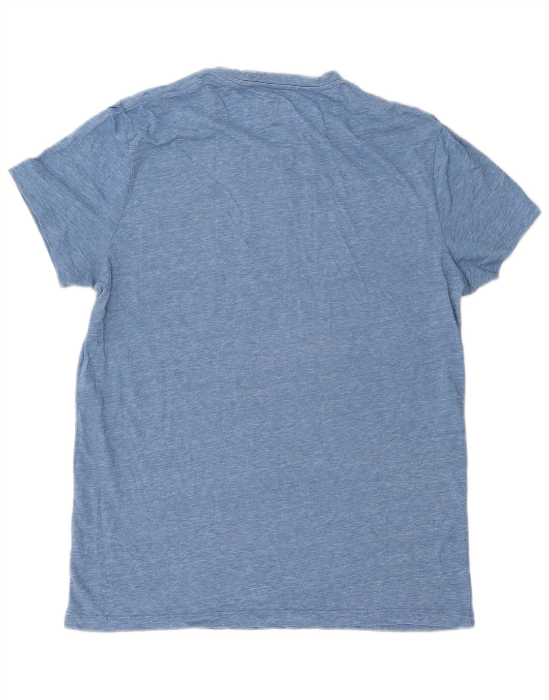 Jack Wills Mens T-Shirt Top Medium Blue Flecked Cotton