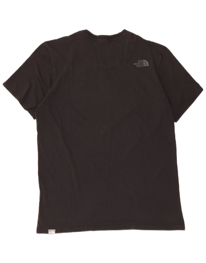 The North Face Mens Graphic T-Shirt Top Large Black Cotton