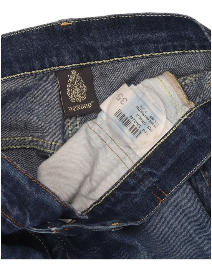 Dondup Mens Slim Jeans W35 L30 Blue Polyester
