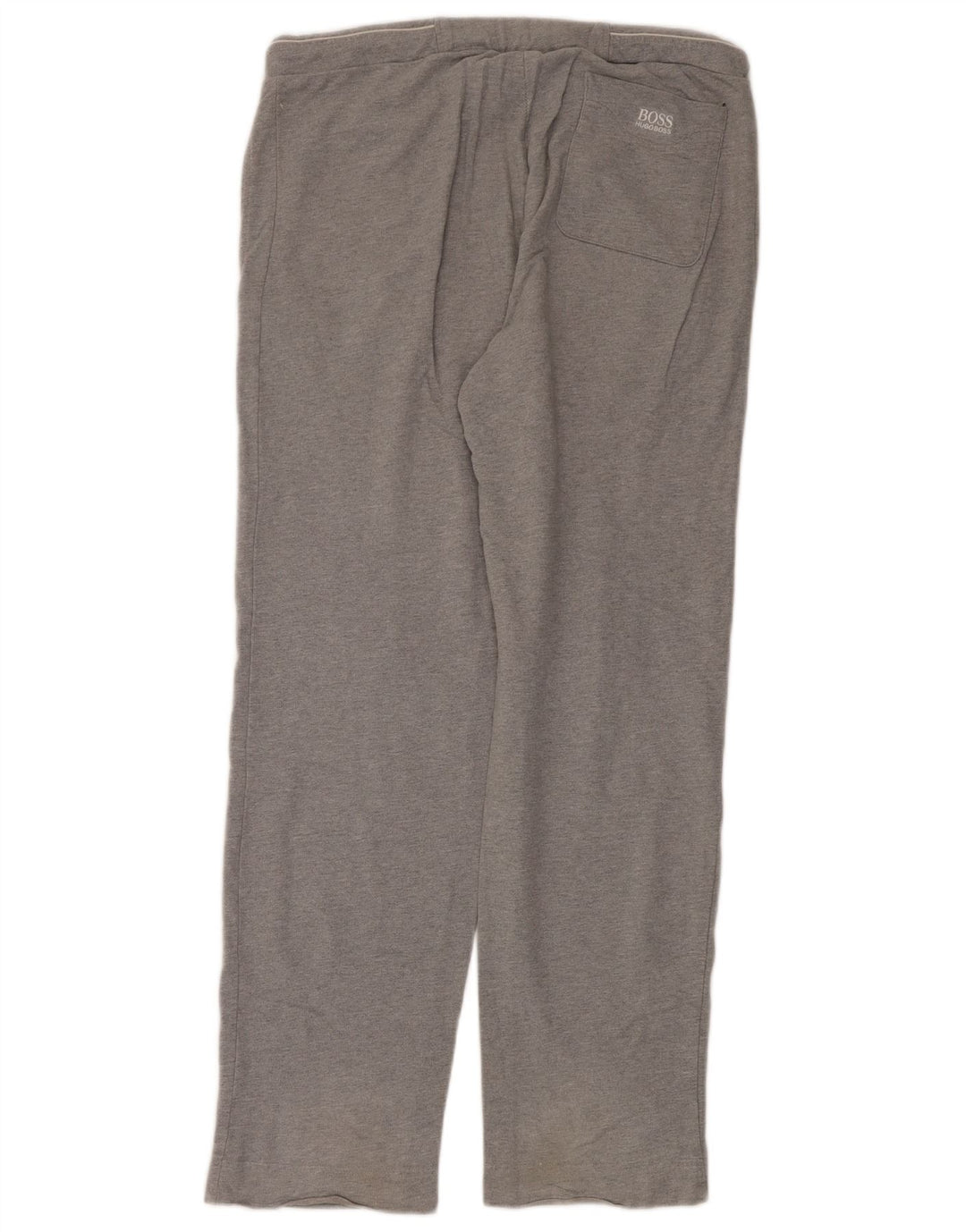 Hugo Boss Mens Tracksuit Trousers Medium Grey Cotton