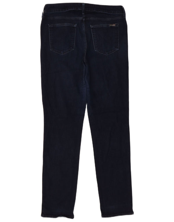 Eddie Bauer Womens Straight Jeans US 10 Large W30 L31 Navy Blue