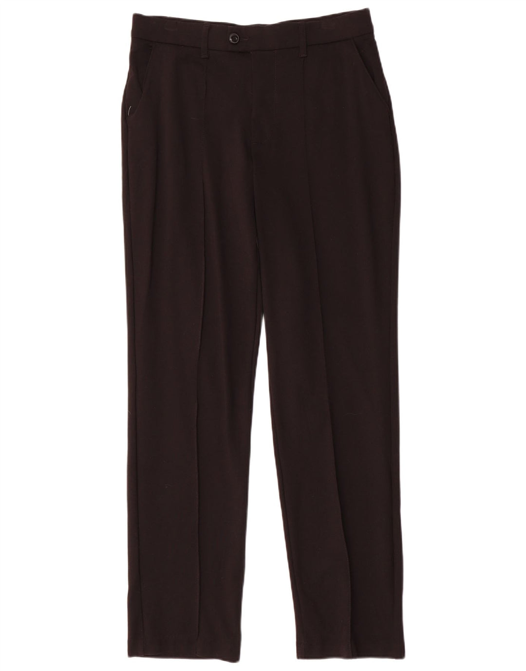 LEE Womens Regular Fit Mid Rise Suit Trousers US 8 Medium W30 L32 Black