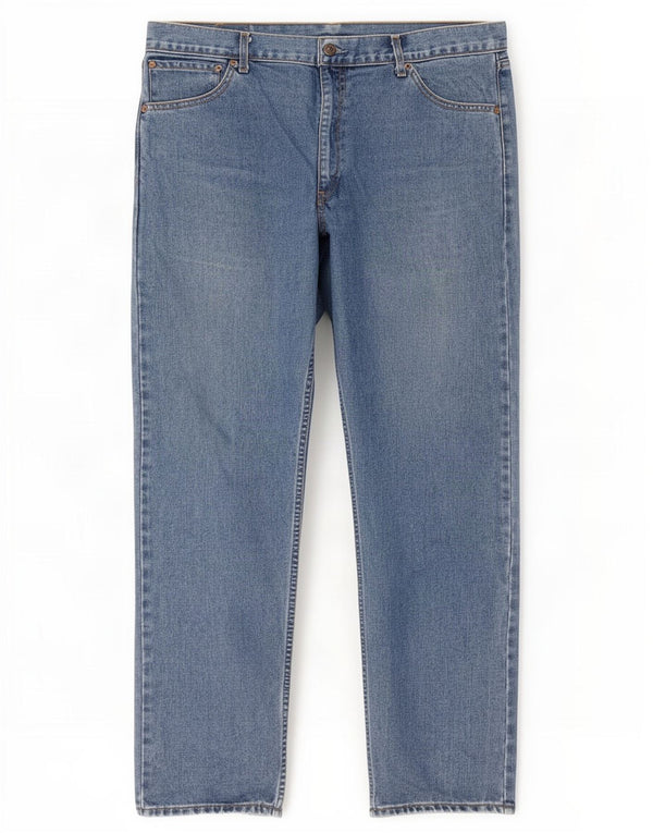 Levi's Mens 521 Tapered Jeans W40 L32 Blue Cotton