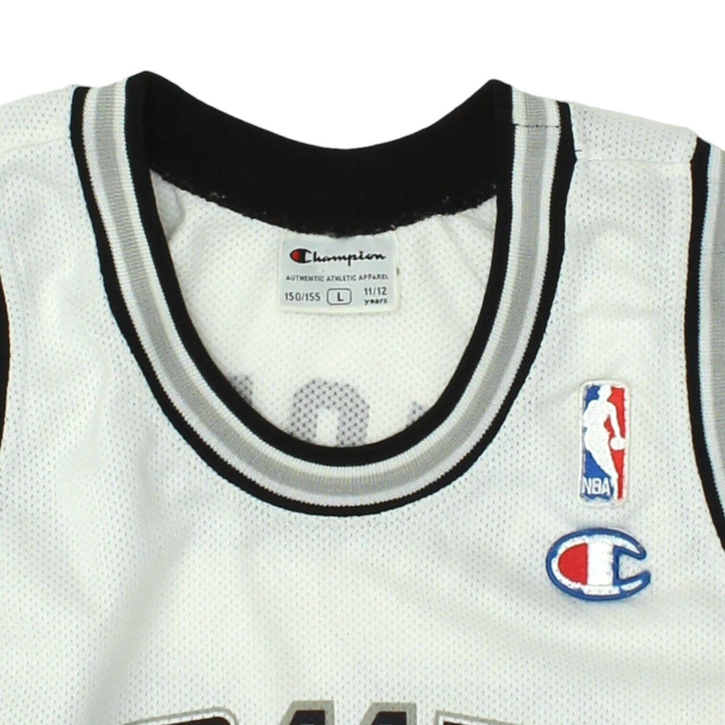 San Antonio Spurs Manu Ginóbili Boys Champion Jersey | NBA Kids Sportswear VTG | Vintage Messina Hembry | Thrift | Second-Hand Messina Hembry | Used Clothing | Messina Hembry 