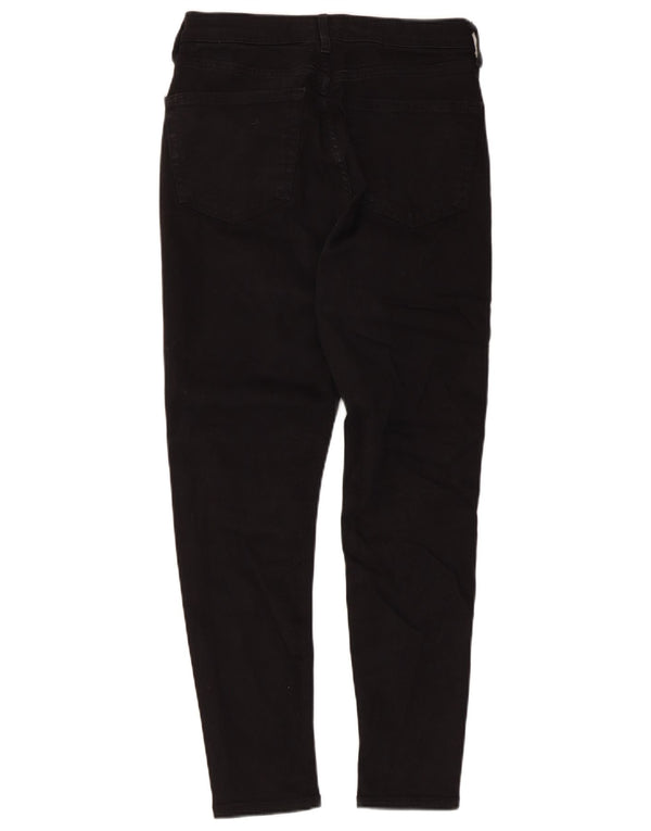 Topshop Womens Jamie Skinny Jeans W28 L26 Black Cotton