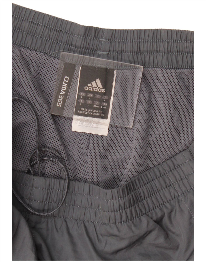 Adidas Mens Clima 365 Waterproof Trousers Large Grey Polyester