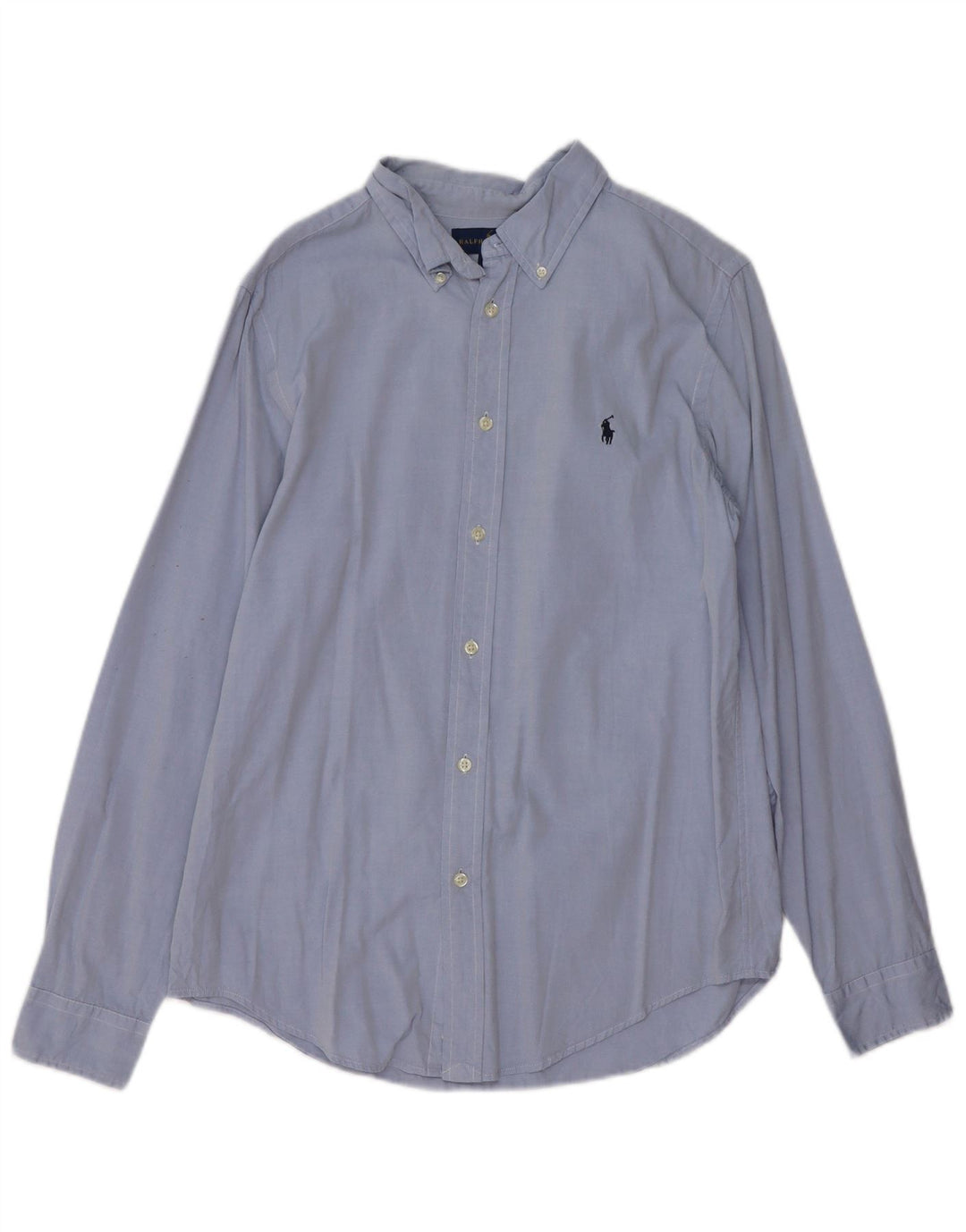 Ralph Lauren Boys Shirt 15-16 Years Blue Cotton