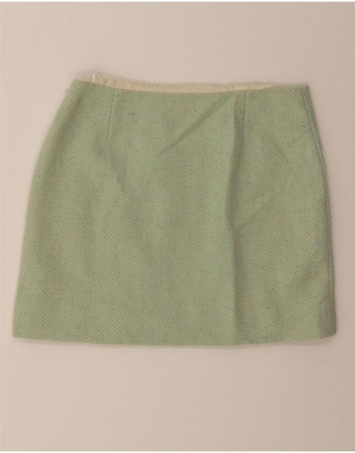 VINTAGE Womens Mini Skirt W30 Medium Green Vintage Vintage and Second-Hand Vintage from Messina Hembry 