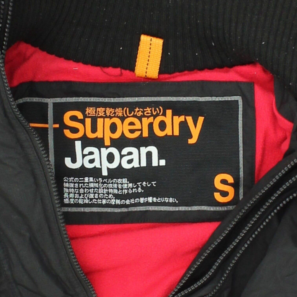 Superdry The Windcheater Mens Black Nylon Rain Jacket | Vintage Designer VTG | Vintage Messina Hembry | Thrift | Second-Hand Messina Hembry | Used Clothing | Messina Hembry 