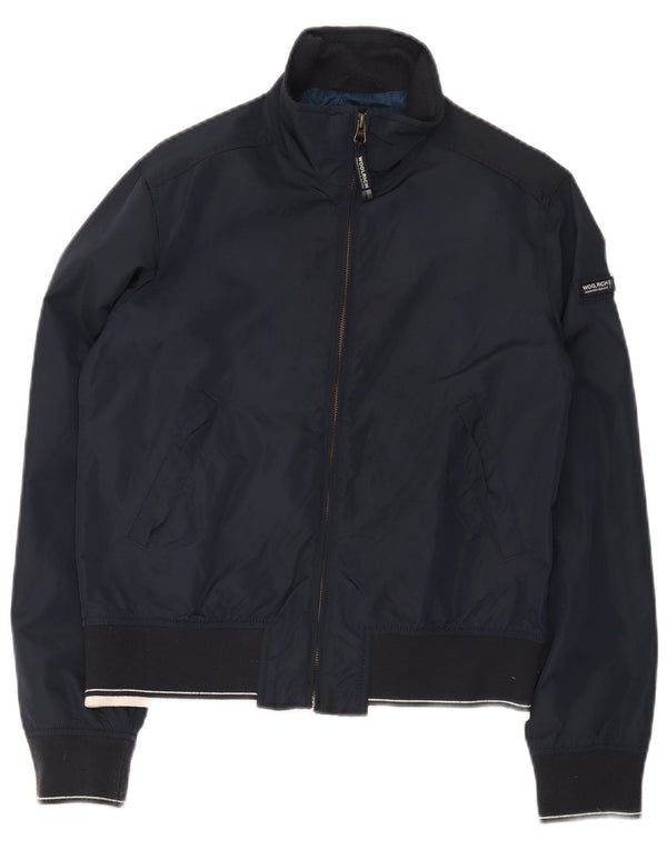 Woolrich Boys Bomber Jacket 13-14 Years Navy Blue Nylon
