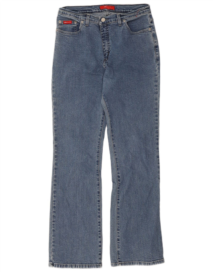 Marks & Spencer Womens Per Una Bootcut Jeans W30 L32 Blue Cotton
