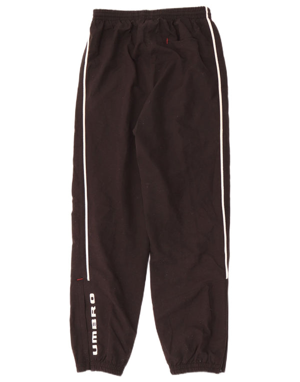 Umbro Boys Graphic Tracksuit Trousers Joggers 11-12 Years Large Black