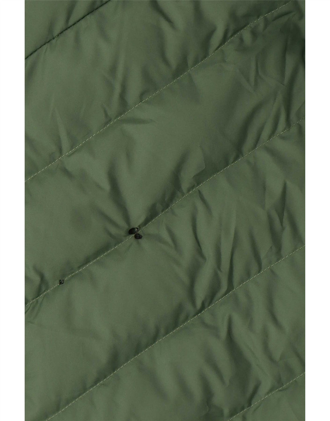 Puma Mens Padded Jacket UK 38 Medium Green Colourblock Polyester