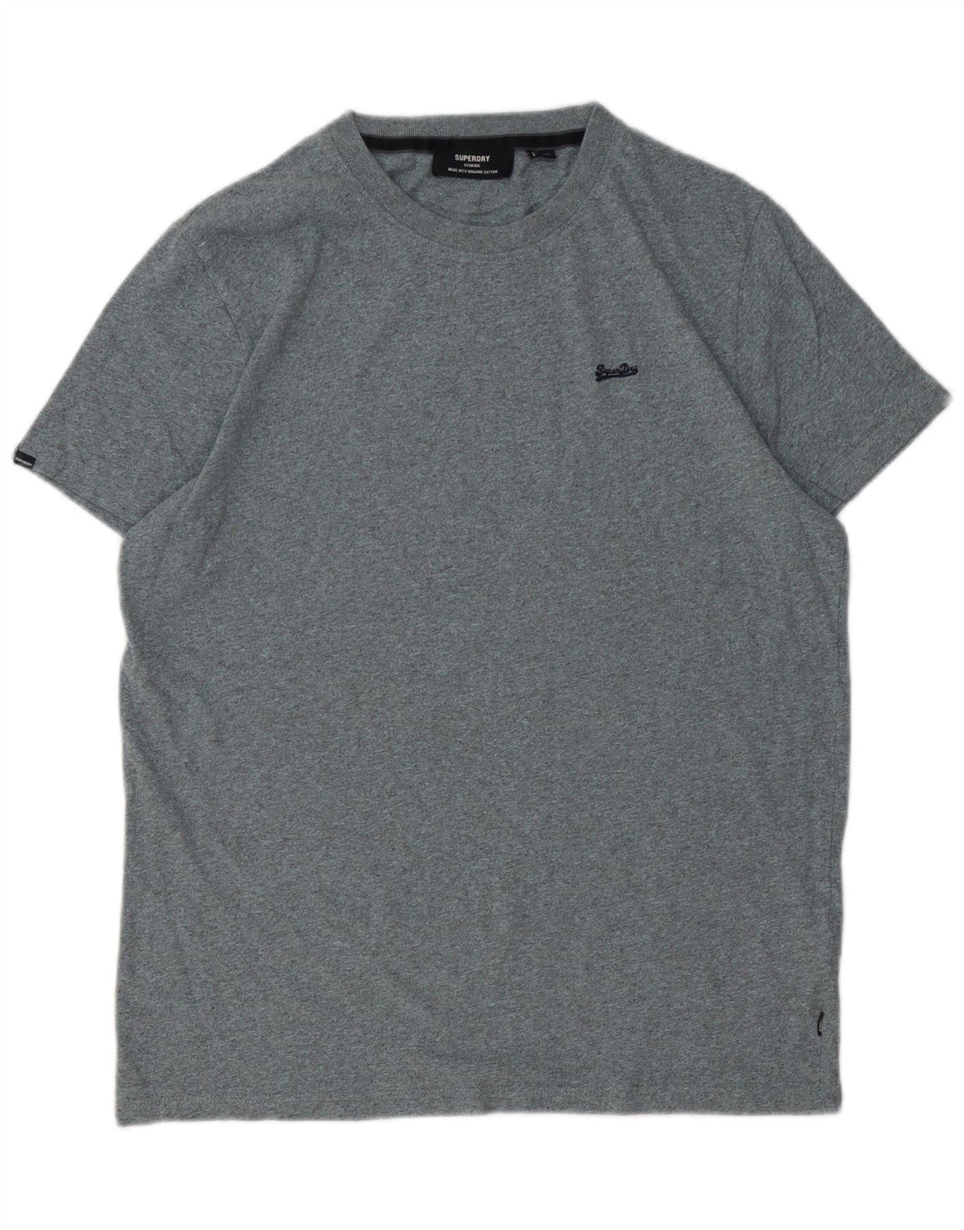 SUPERDRY Mens T-Shirt Top XL Grey Cotton