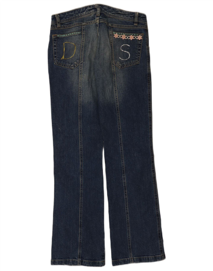 Vintage Womens Bootcut Jeans W28 L31 Navy Blue