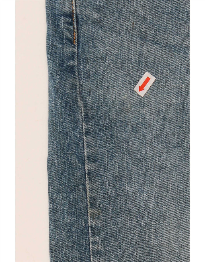 Levi's Womens 512 Slim Tapered Jeans W30 L31 Blue Cotton