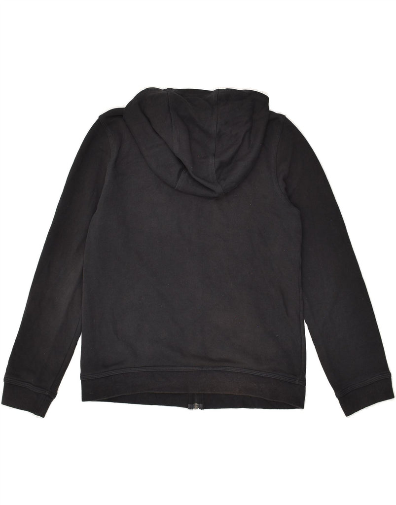 NIKE Boys Zip Hoodie Sweater 12-13 Years Large Black Cotton Vintage Nike and Second-Hand Nike from Messina Hembry 