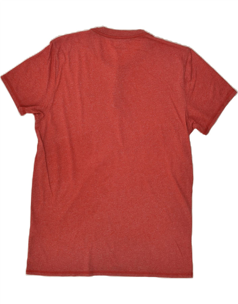 HOLLISTER Mens T-Shirt Top Medium Red Cotton | Vintage Hollister | Thrift | Second-Hand Hollister | Used Clothing | Messina Hembry 