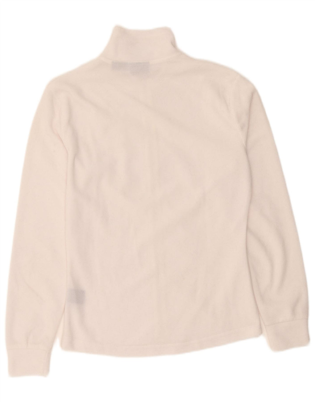 Fila Womens Fleece Jacket UK 12 Medium White Polyester