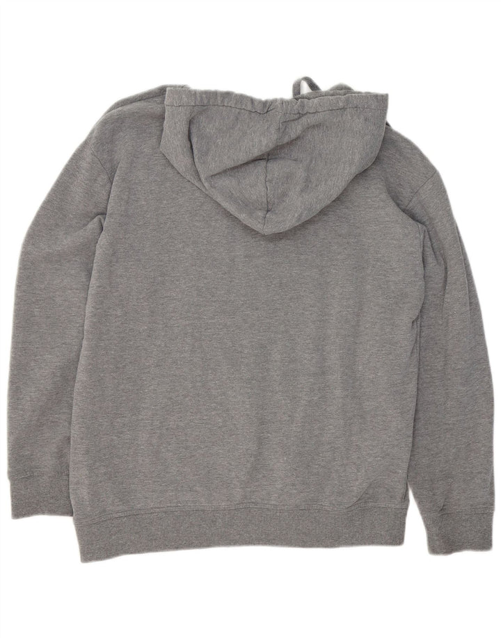 Vans Mens Hoodie Jumper Small Grey Flecked Cotton