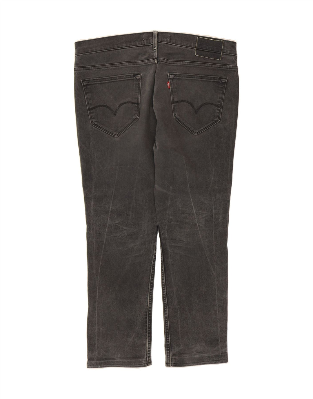 LEVI'S Mens 519 Cropped Slim Jeans W36 L27 Grey Cotton Vintage Levi's and Second-Hand Levi's from Messina Hembry 