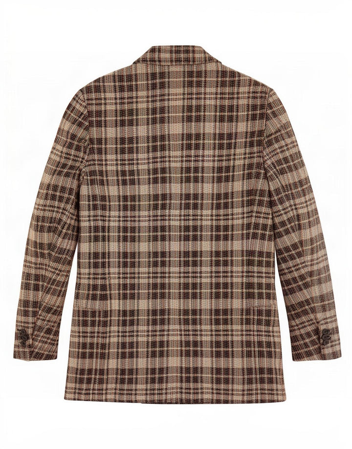 Zara Womens Oversized Double Breasted Blazer Jacket UK 10 Small Grey Check