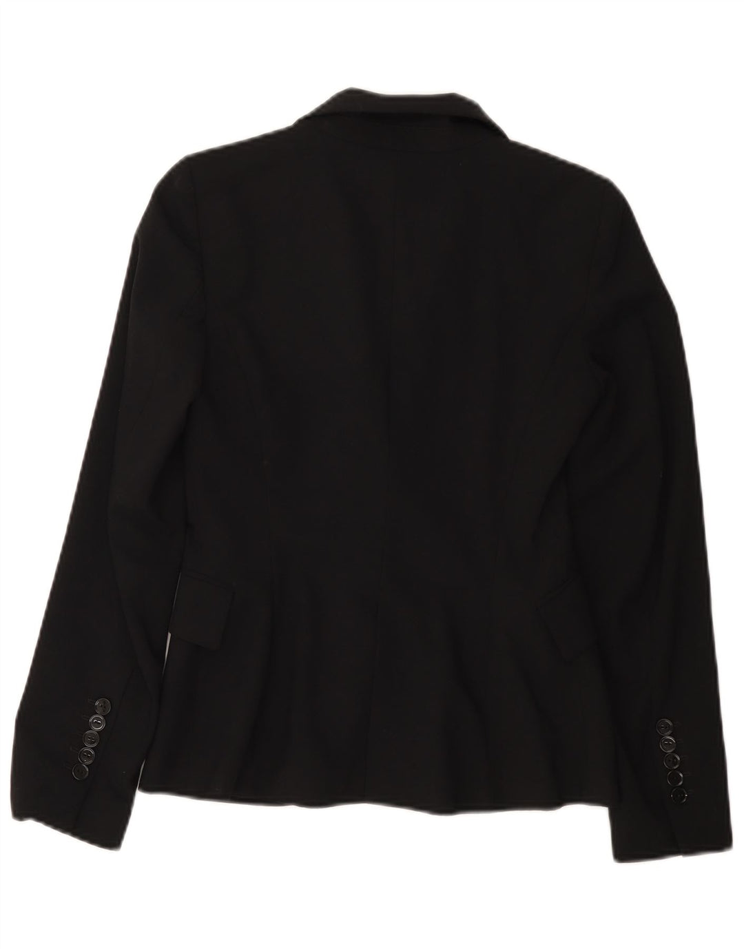 Zara Womens 1 Button Blazer Jacket EU 34 2XS Black