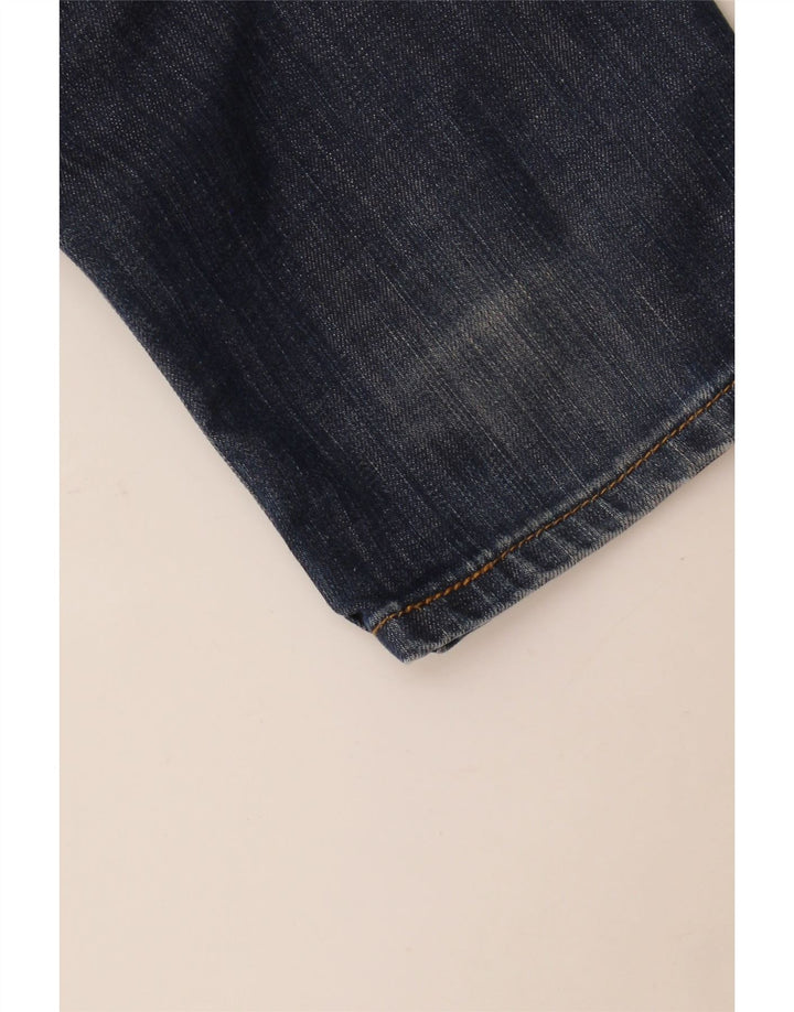 Levi's Womens 519 Slim Jeans W32 L34 Blue Cotton