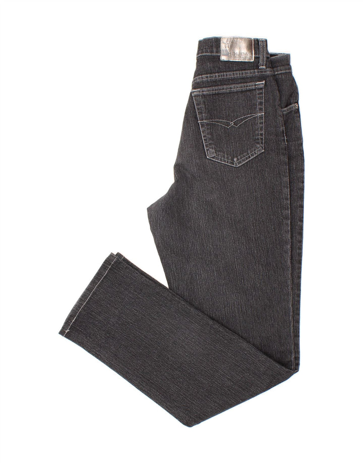 HOLIDAY Womens Straight Jeans W34 L31 Navy Blue Cotton Vintage Holiday and Second-Hand Holiday from Messina Hembry 