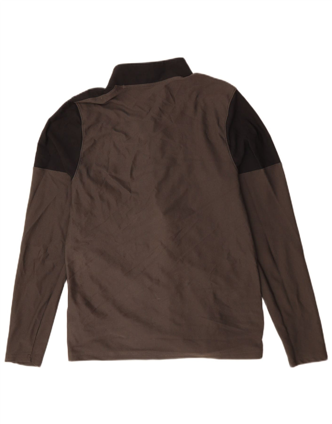 Under Armour Mens Tracksuit Top Jacket Large Black Colourblock Polyester